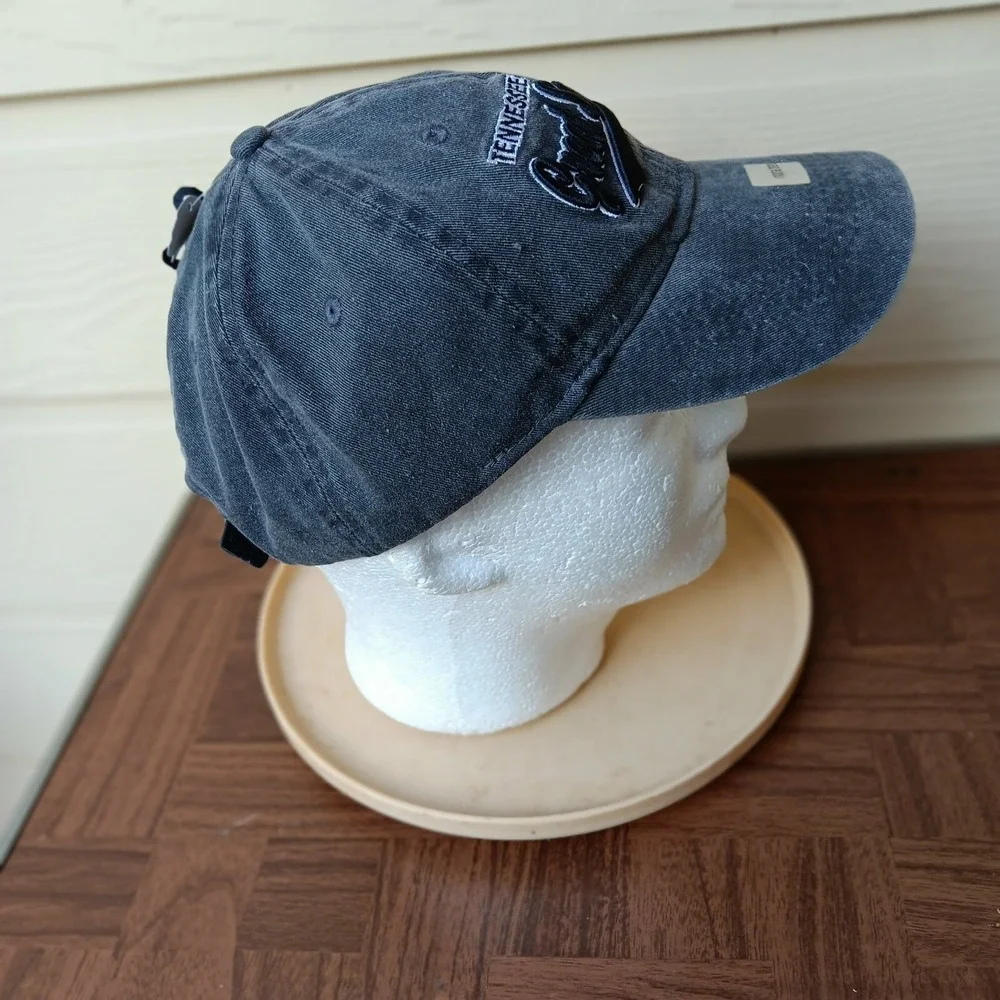 Tennessee Great Smoky Mountains Cap Mens Black Baseball Strapback Hat - Picture 5 of 11